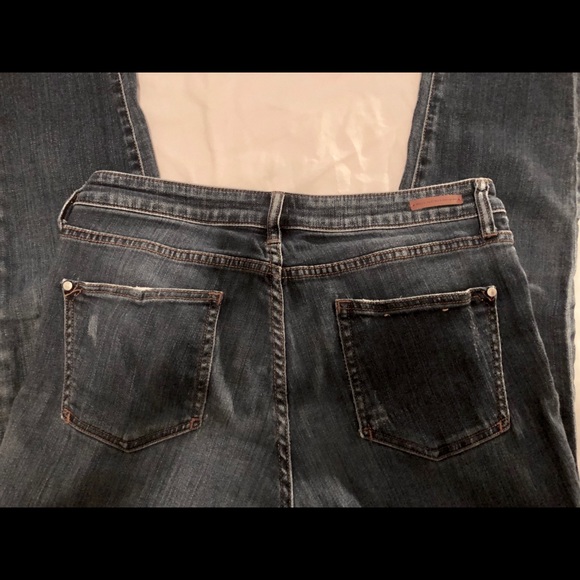 PILCRO blue ripped denim straight leg jeans 31 - Picture 6 of 6